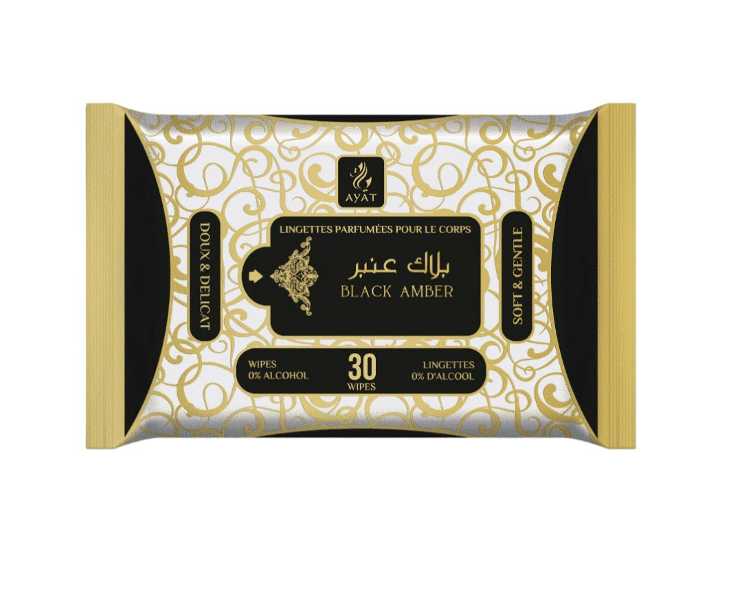 Lingettes parfumées – Fraîcheur et élégance à portée de main - Lot de 5 lingettes