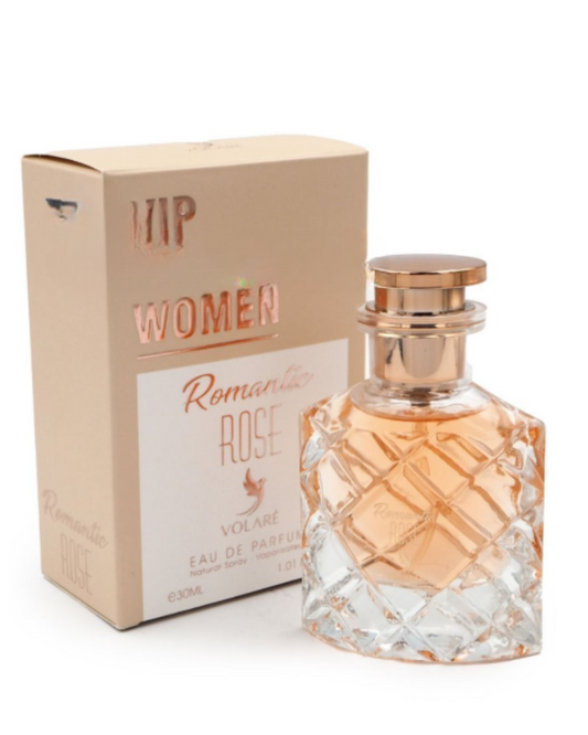 Romantic Rose VIP for Women – Volaré (30 ml) Élégance florale et douceur fruitée
