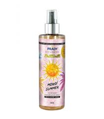 Brume scintillante parfumée corps et cheveux 250ml - PRADY - Monoï Summer