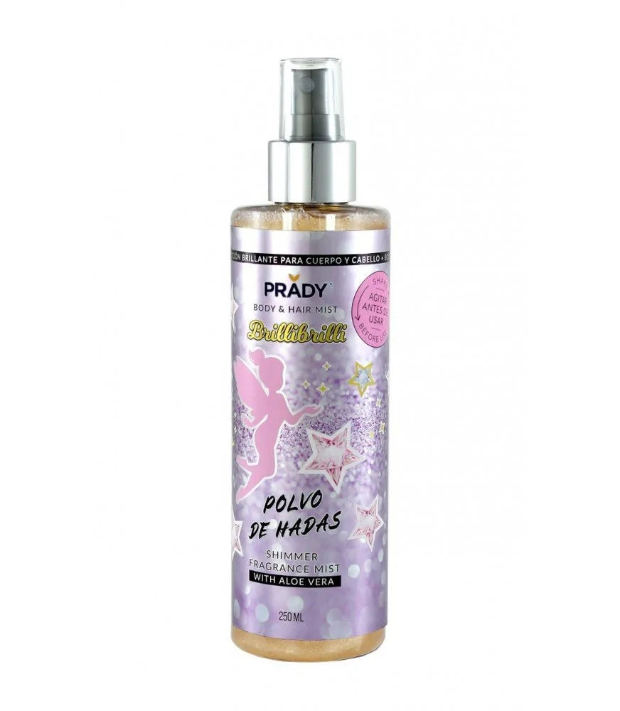 Brume scintillante parfumée corps et cheveux 250ml - PRADY - Monoï Summer