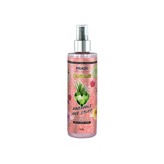 Brume scintillante parfumée corps et cheveux 250ml - PRADY - Pineapple and Stuff