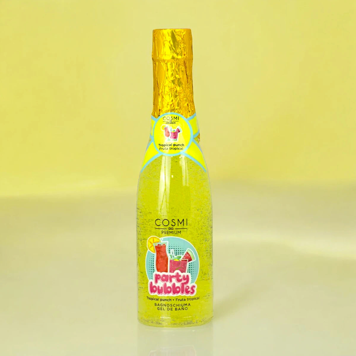 Champagne moussant pour bain 250ml - Punch Tropical - COSMI